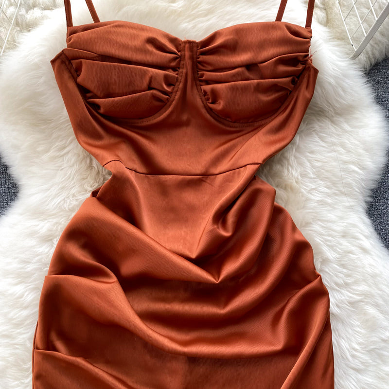 Alessandra Satin Dress