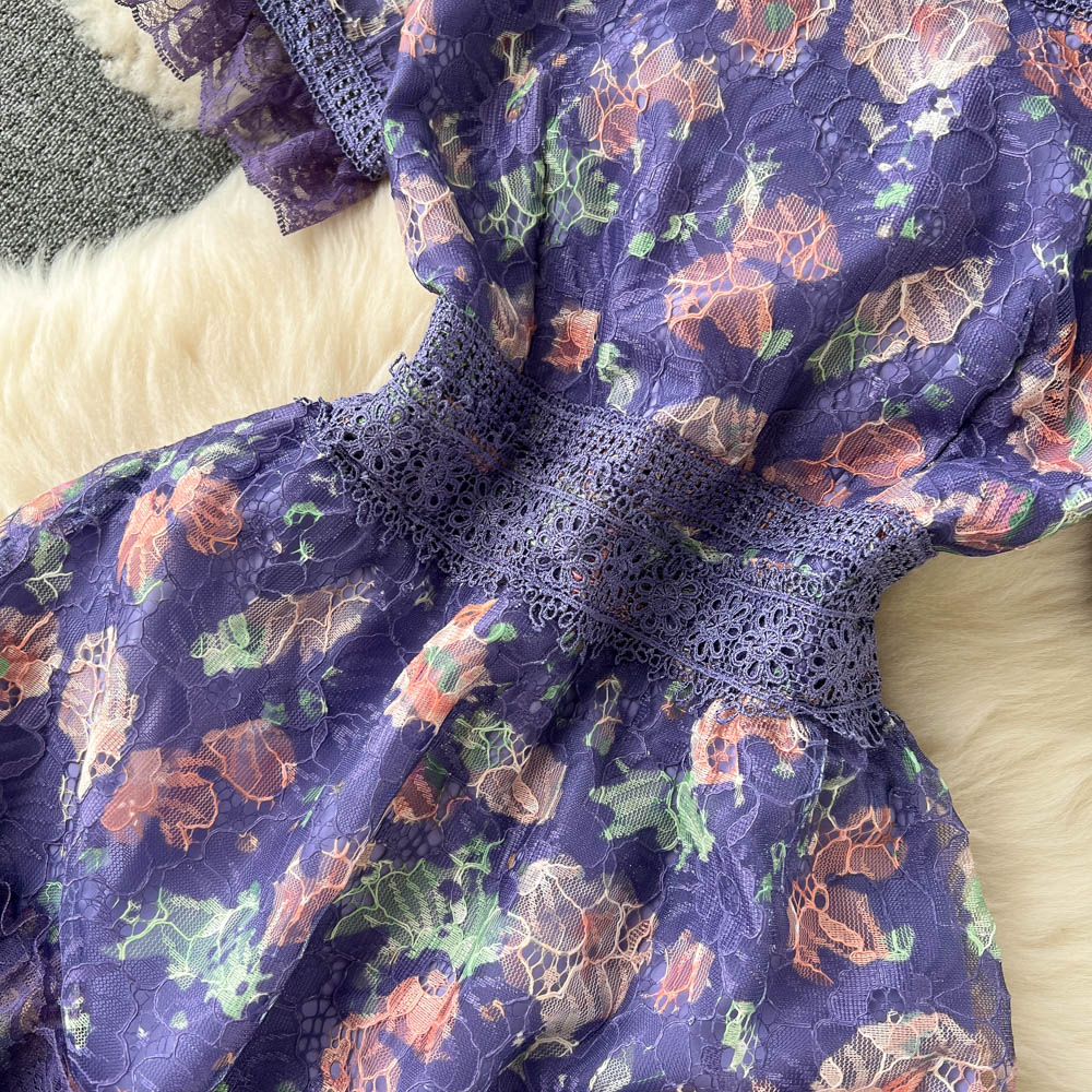Lyla Tiered Lace Dress