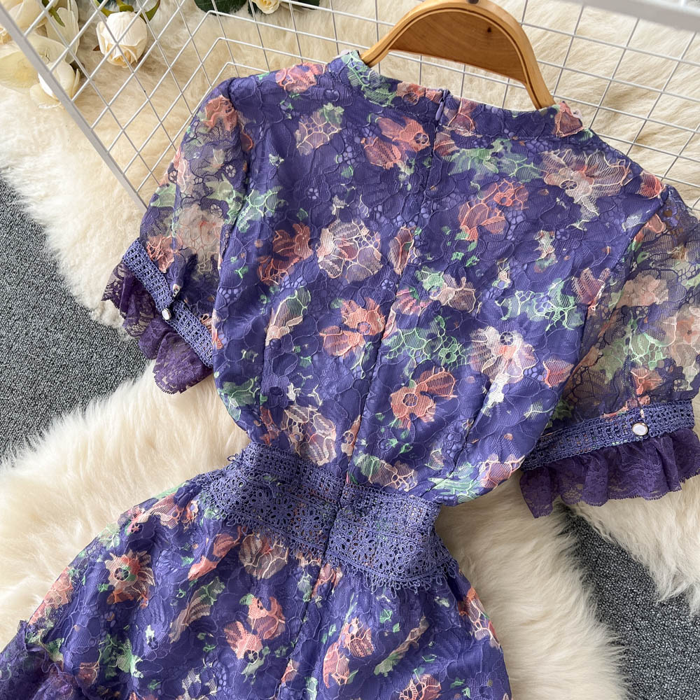 Lyla Tiered Lace Dress
