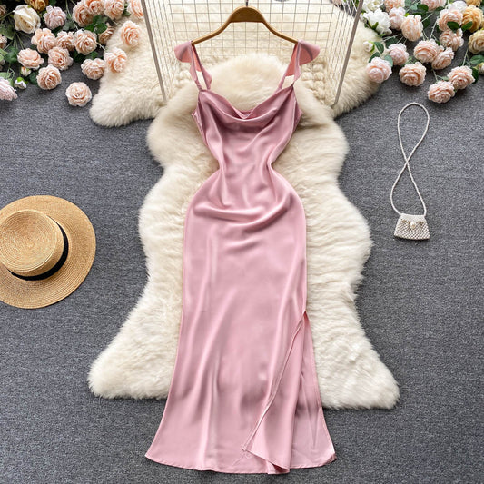 Jolie Satin Dress