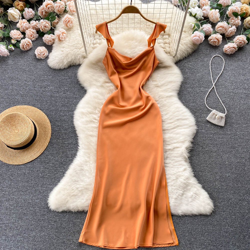 Jolie Satin Dress