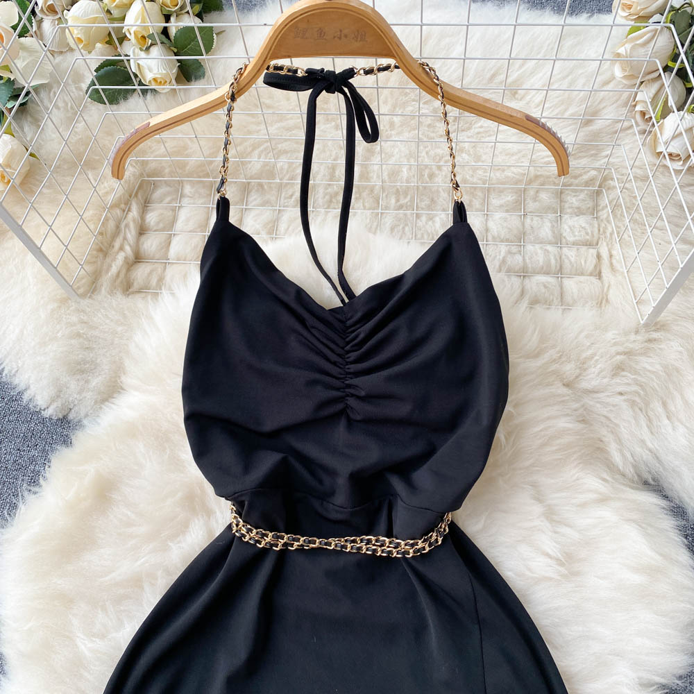 Gabrielle Open Back Dress