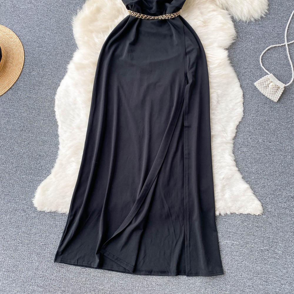 Gabrielle Open Back Dress