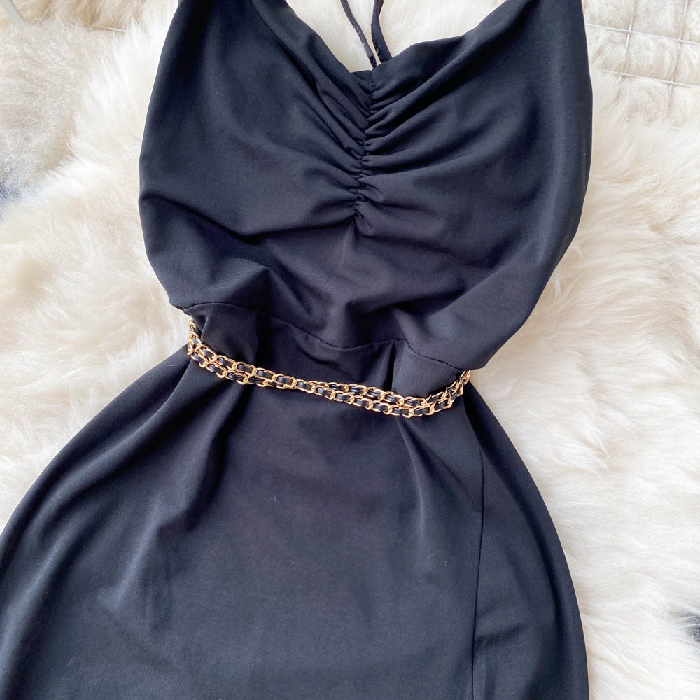 Gabrielle Open Back Dress