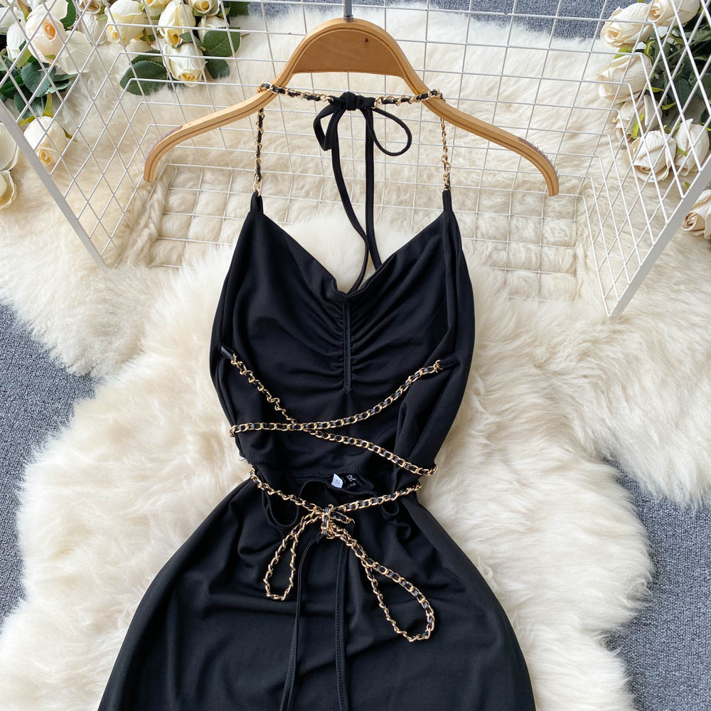 Gabrielle Open Back Dress
