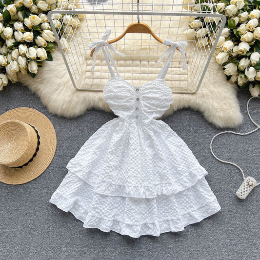 Jennie Tiered Tie Dress