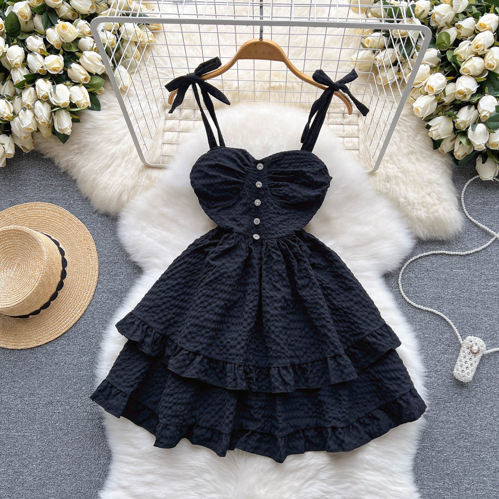 Jennie Tiered Tie Dress