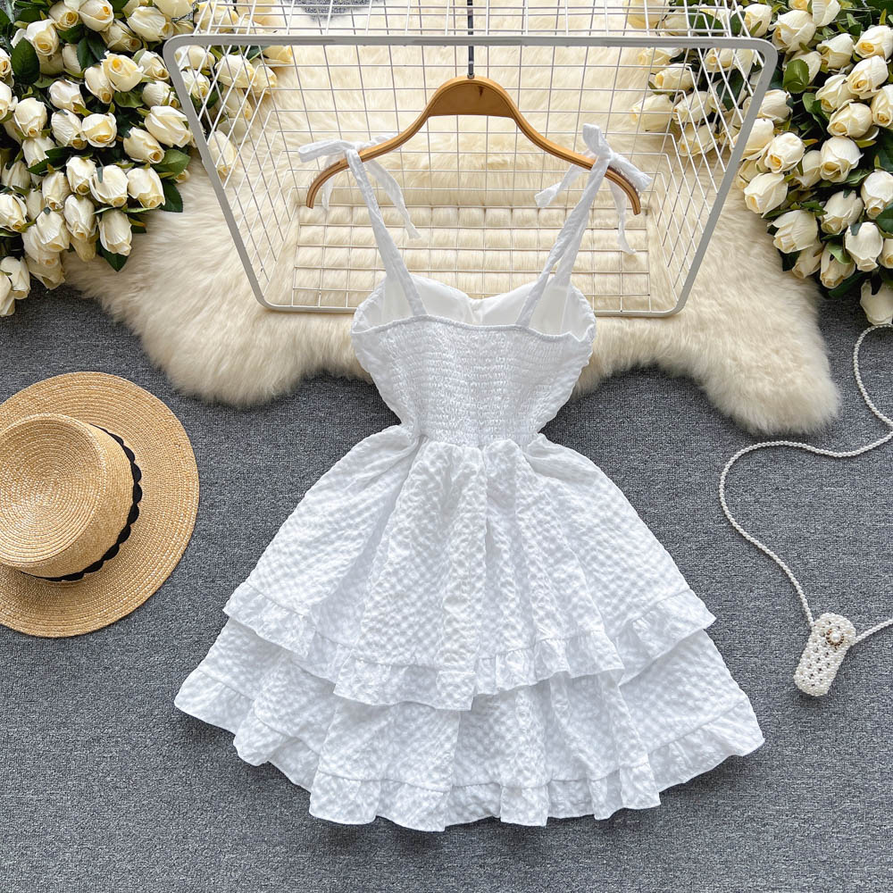 Jennie Tiered Tie Dress