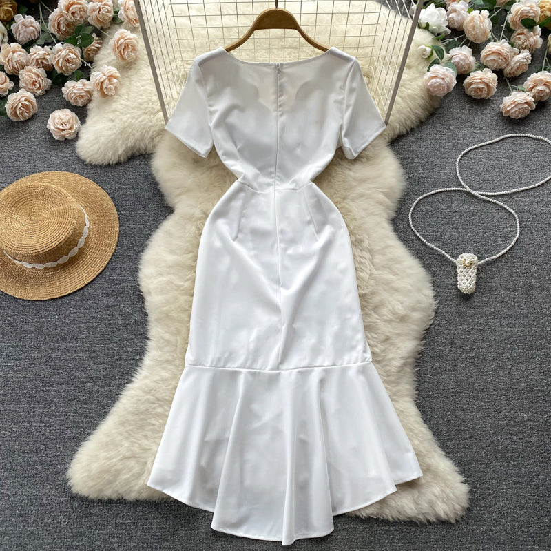 Elise Ruffle Dress