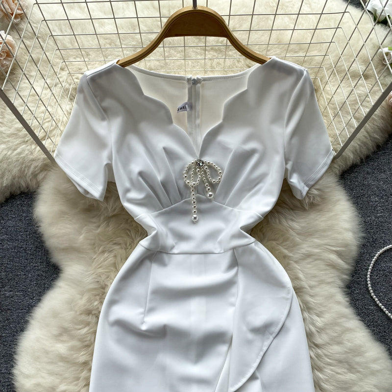 Elise Ruffle Dress
