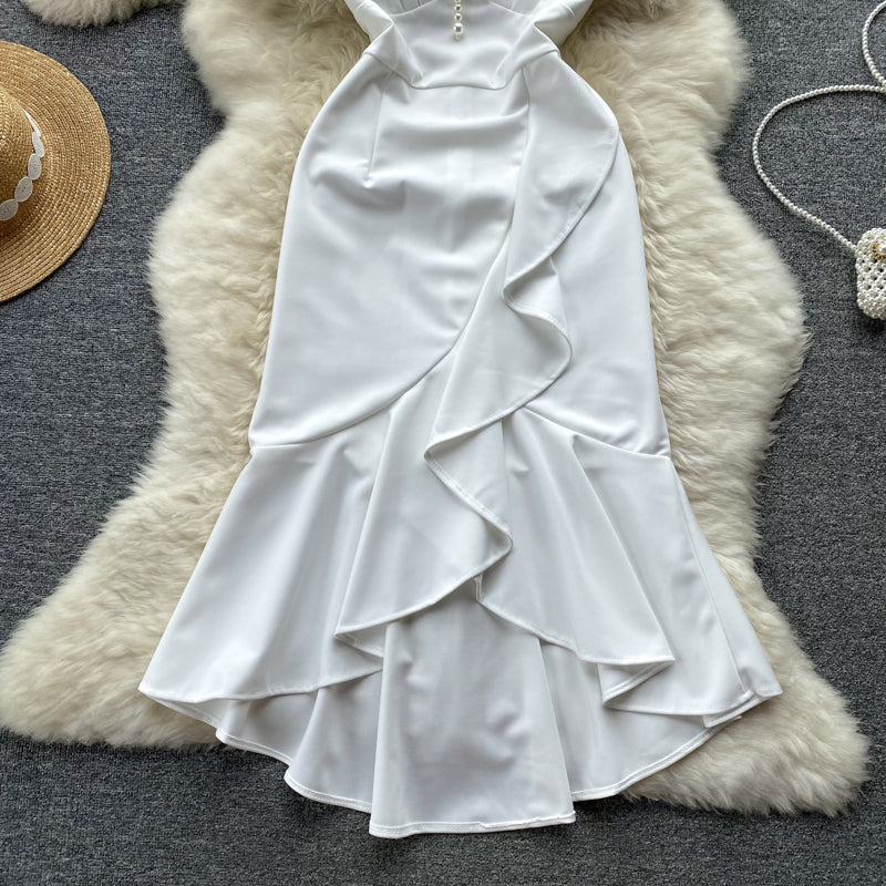 Elise Ruffle Dress