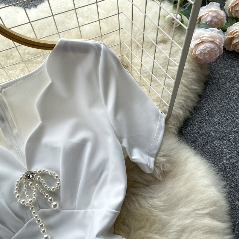 Elise Ruffle Dress