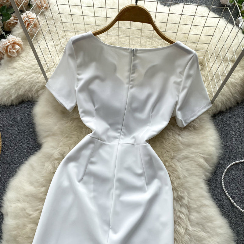 Elise Ruffle Dress