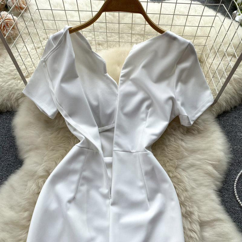 Elise Ruffle Dress