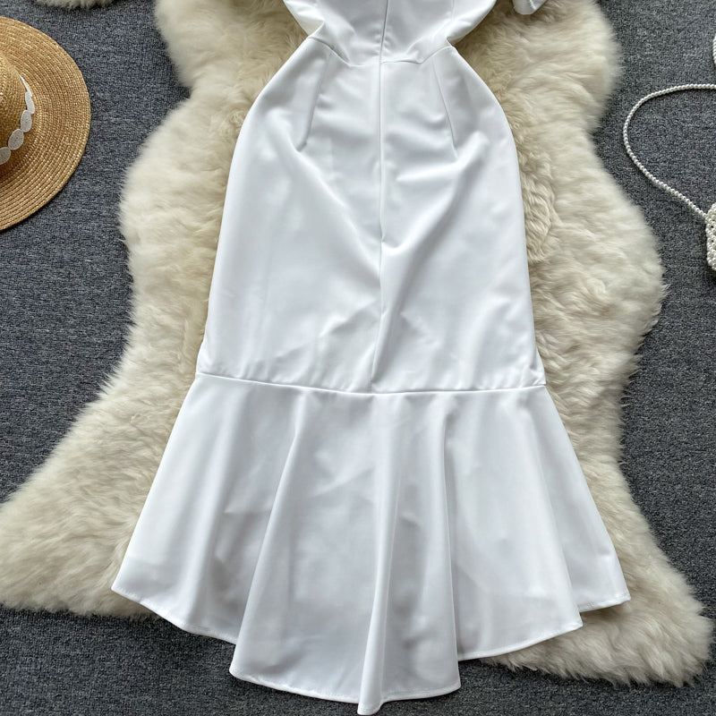 Elise Ruffle Dress