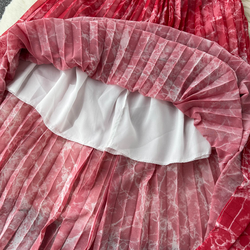 Kayla Off-Shoulder Pleated Dress
