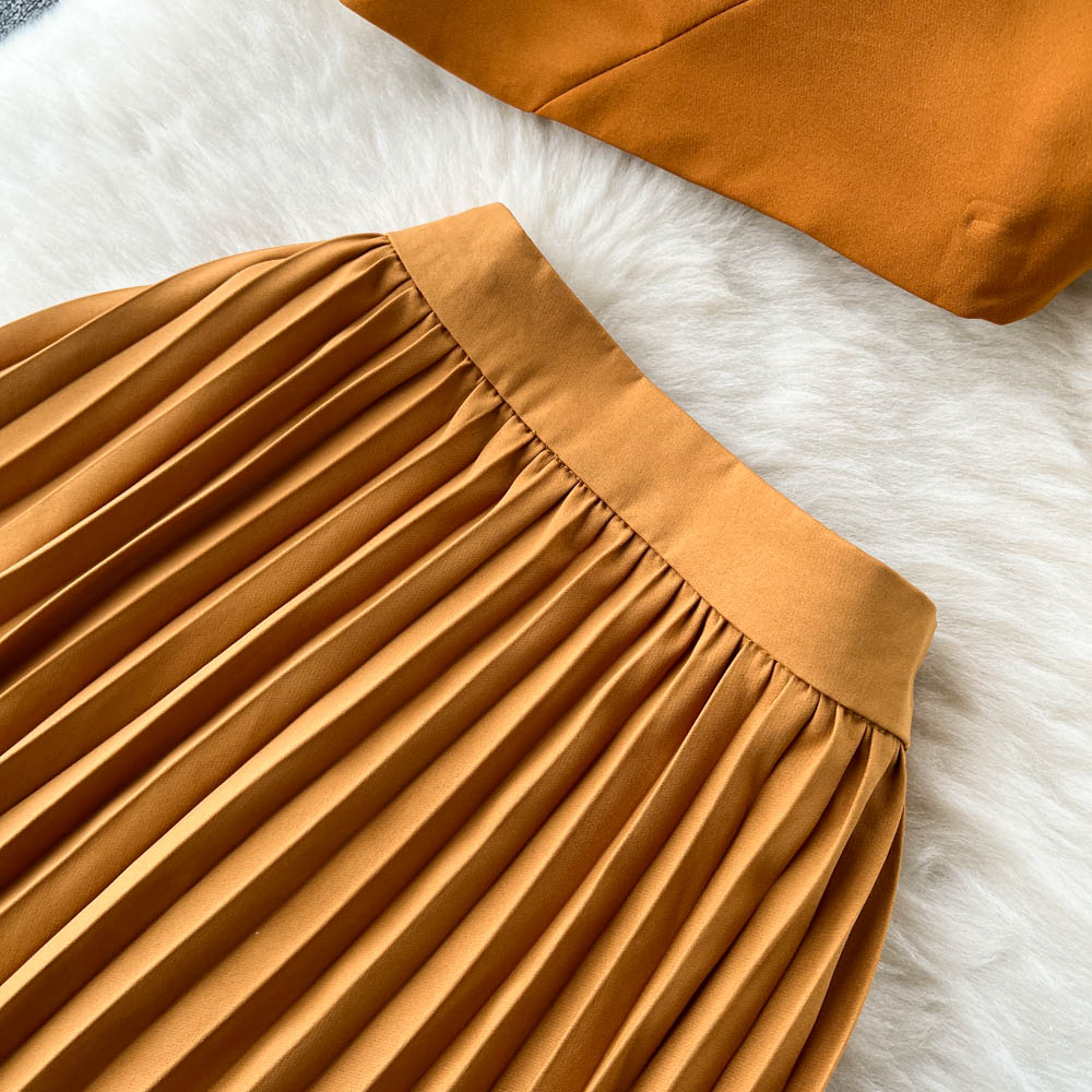 Jimena Pleated Two Piece Set