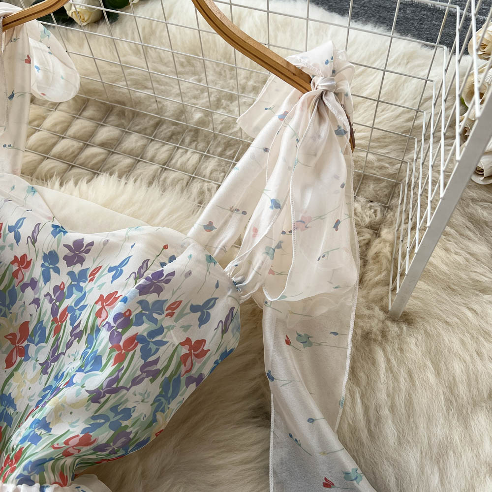 Celestine Tiered Tie Dress