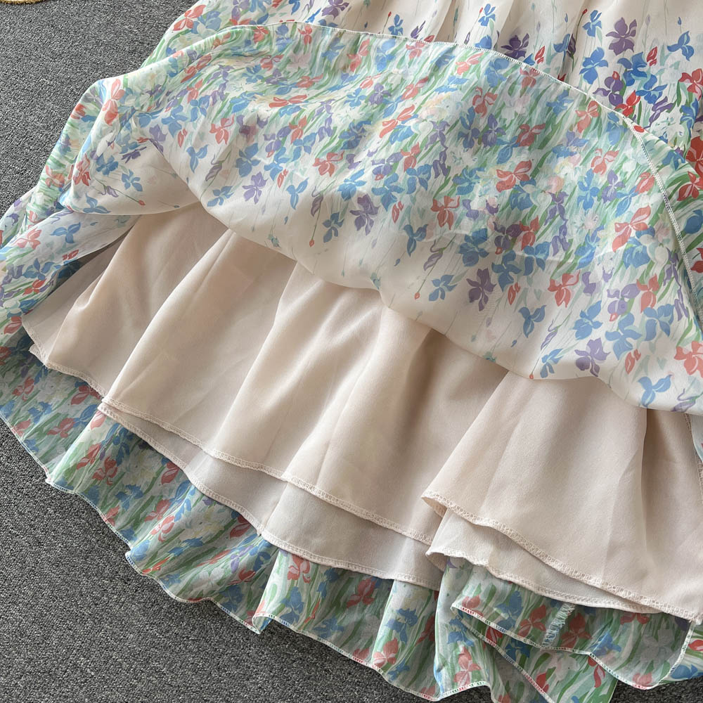 Celestine Tiered Tie Dress