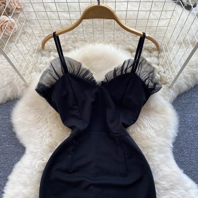 Charm Lace Edge Dress