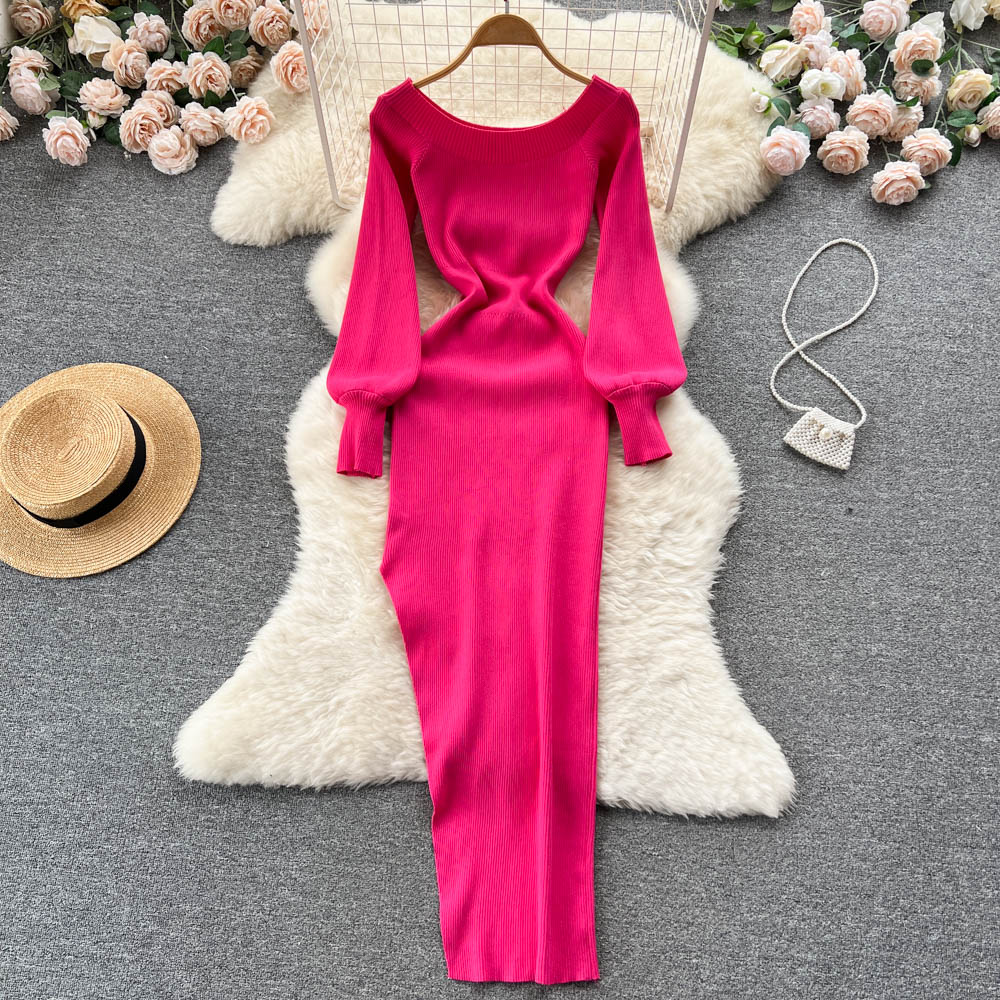 Kenzie Off-Shoulder Knit Dress