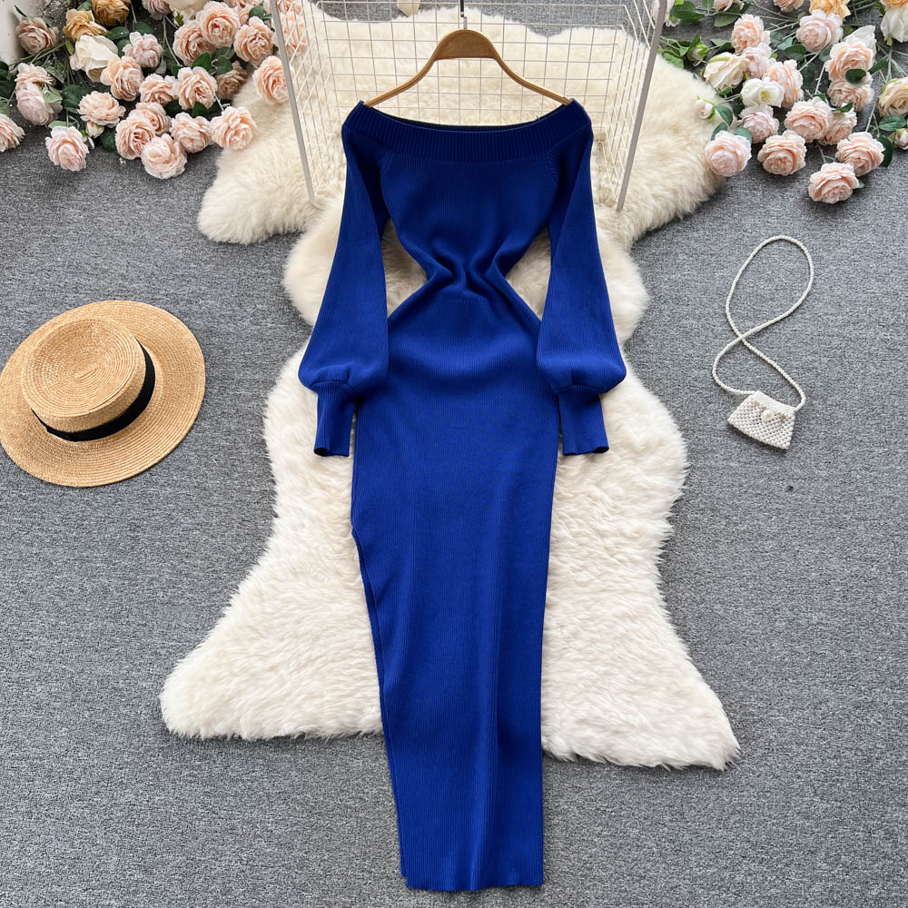 Kenzie Off-Shoulder Knit Dress