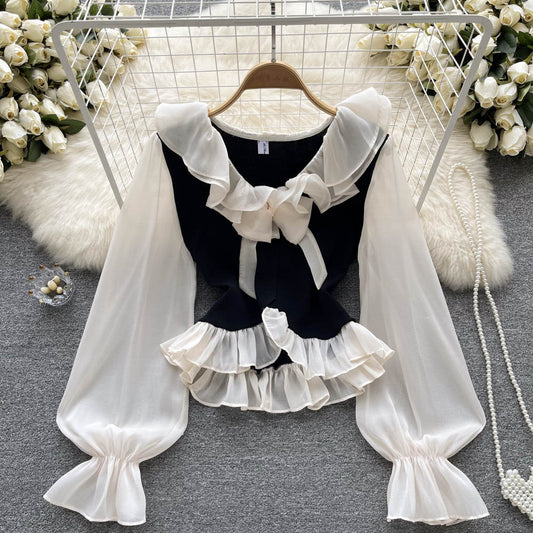 Nikka Ruffle Top
