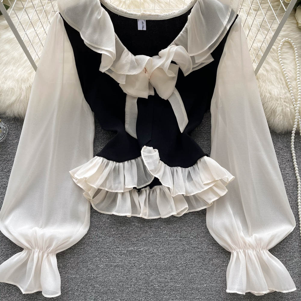 Nikka Ruffle Top