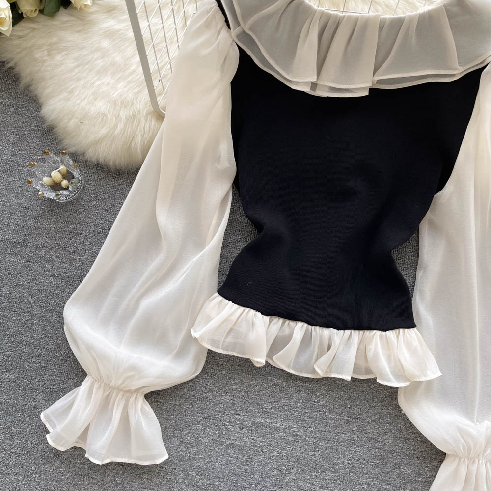 Nikka Ruffle Top