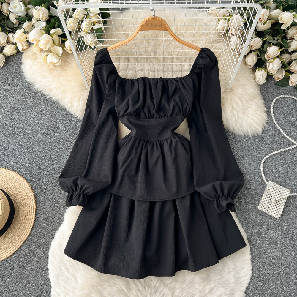 Ashley Tiered Open Back Dress