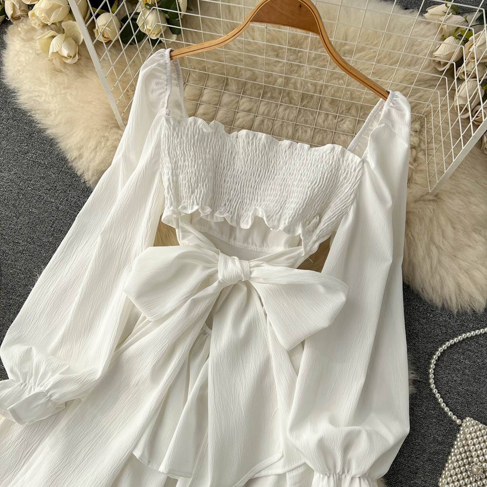 Ashley Tiered Open Back Dress