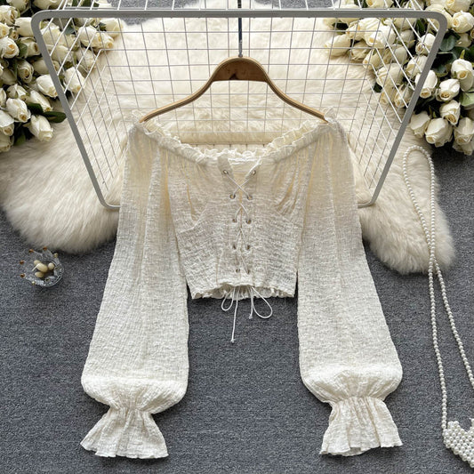 Halle Off-Shoulder Corset Top