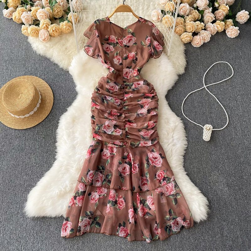 Gloria Drawstring Dress