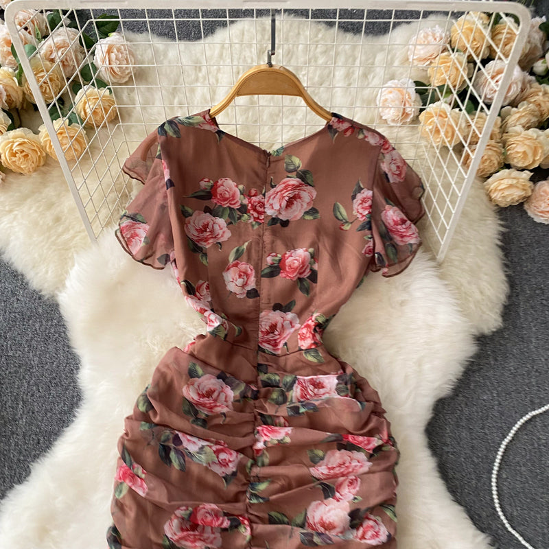 Gloria Drawstring Dress