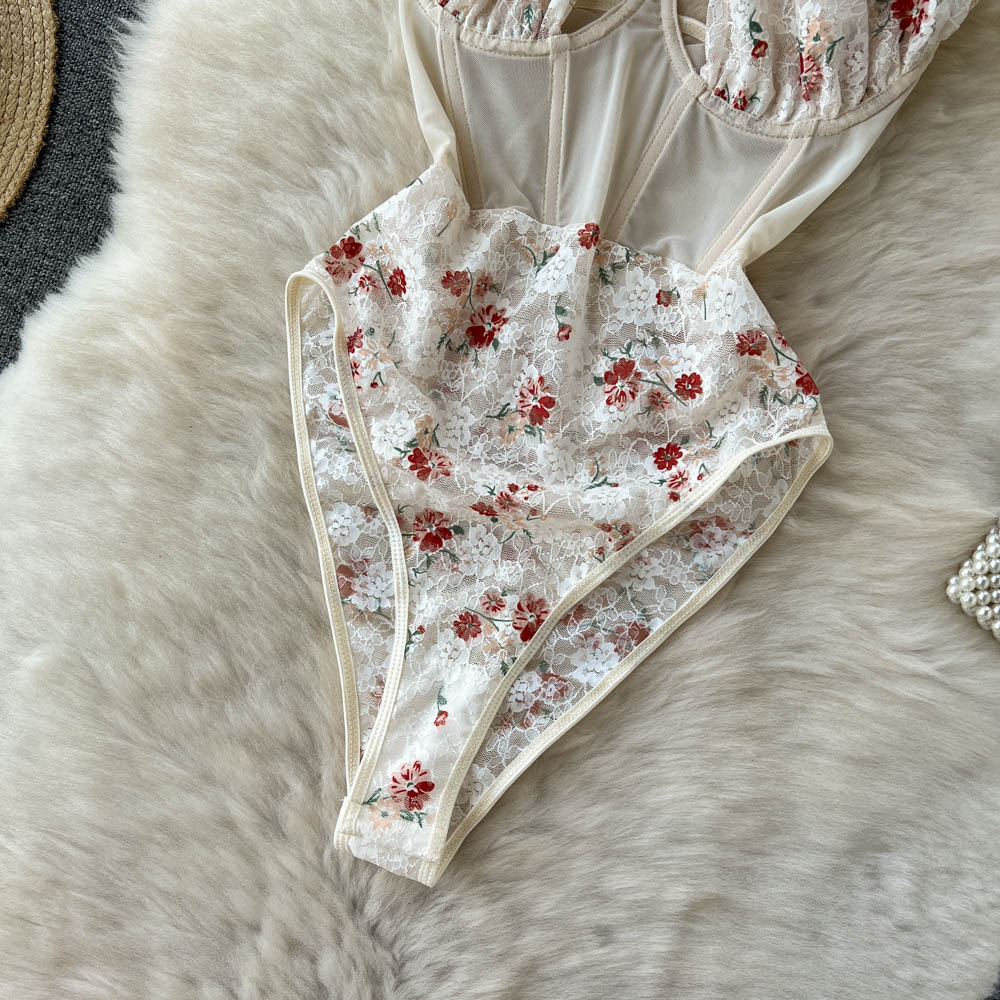 Honey Lace Bodysuit