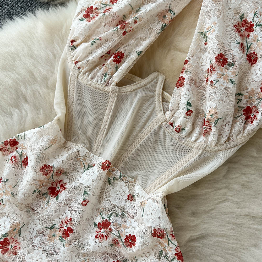 Honey Lace Bodysuit