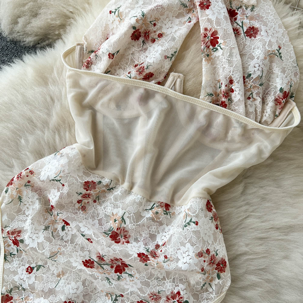 Honey Lace Bodysuit