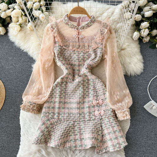 Theresa Jacquard Lace Dress