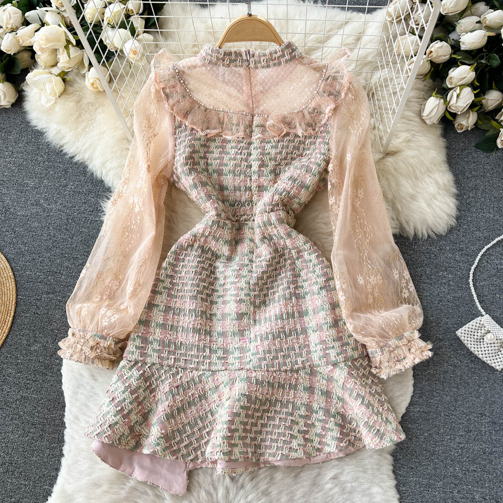 Theresa Jacquard Lace Dress