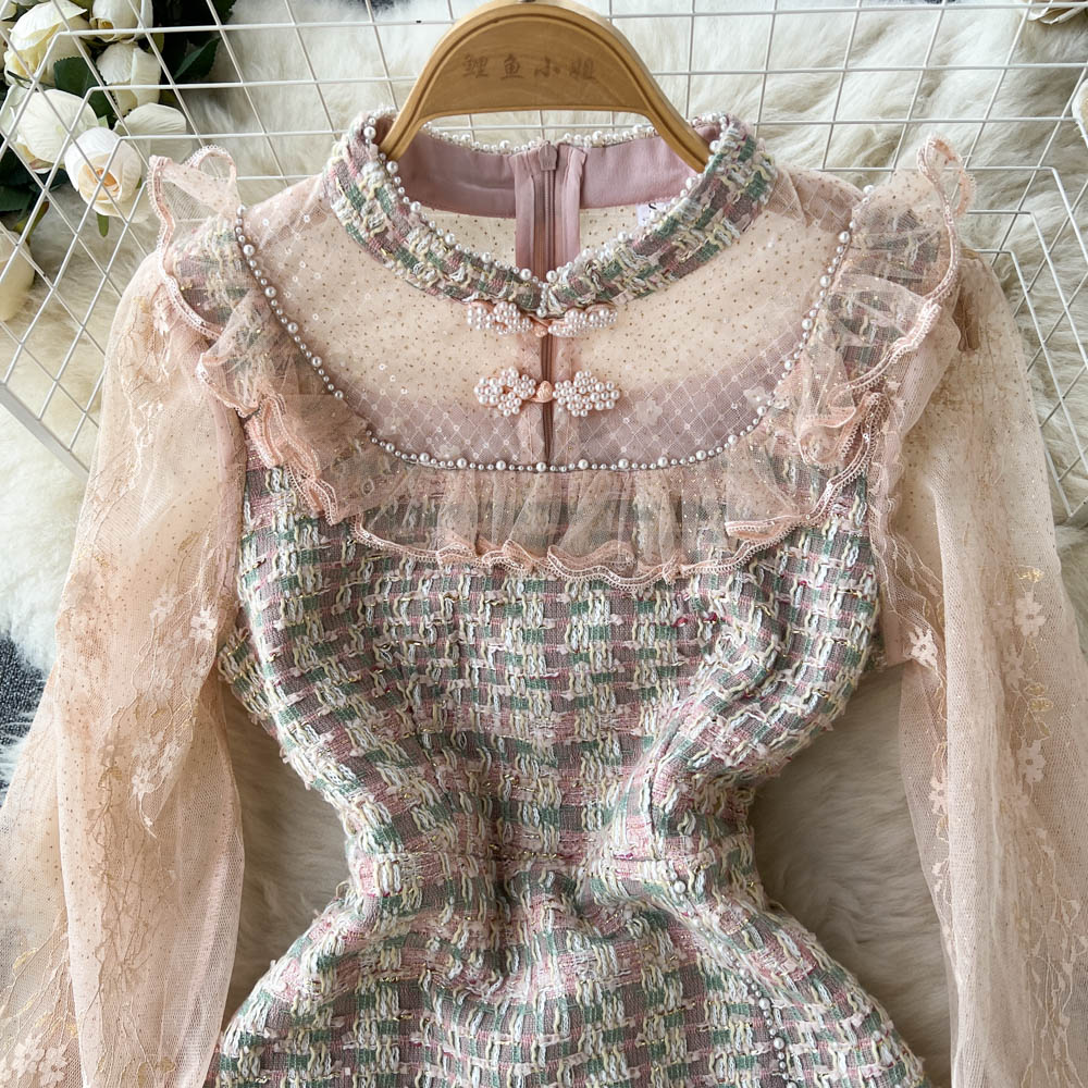 Theresa Jacquard Lace Dress