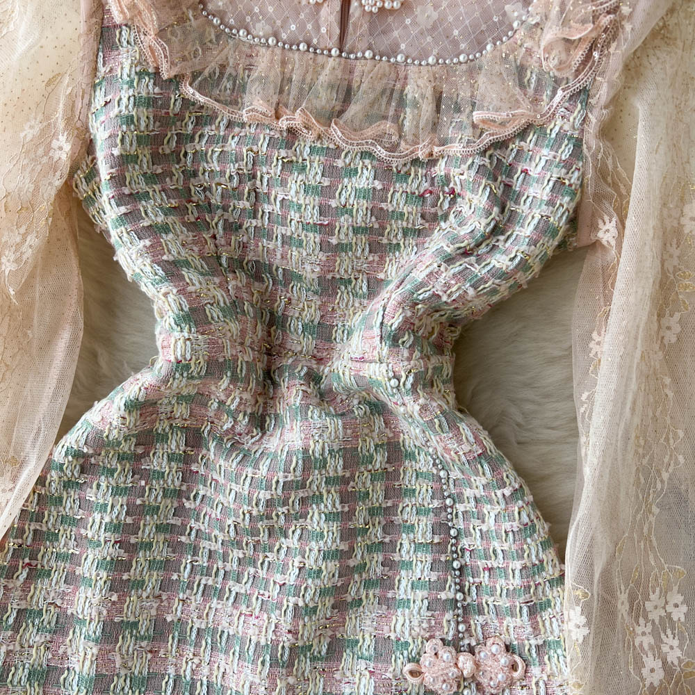 Theresa Jacquard Lace Dress