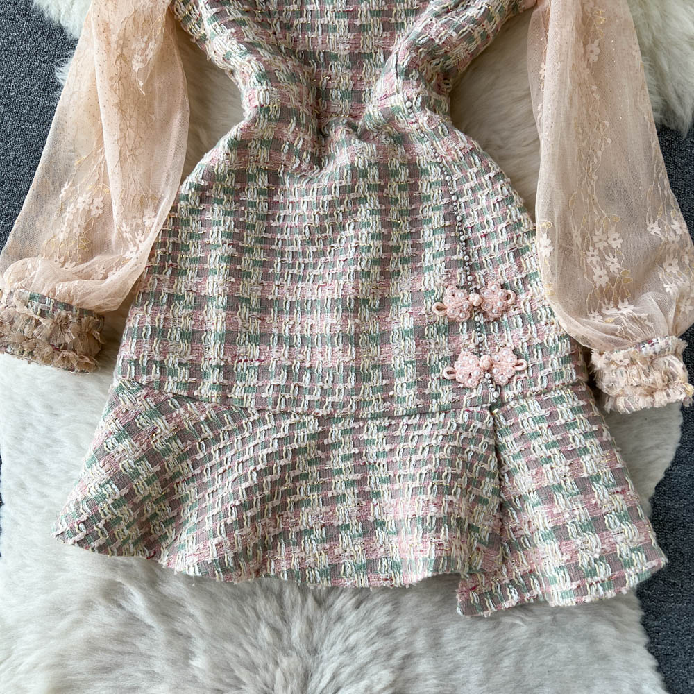 Theresa Jacquard Lace Dress