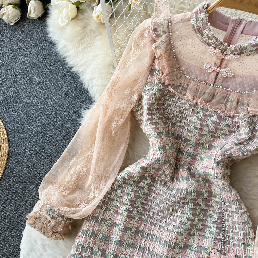 Theresa Jacquard Lace Dress