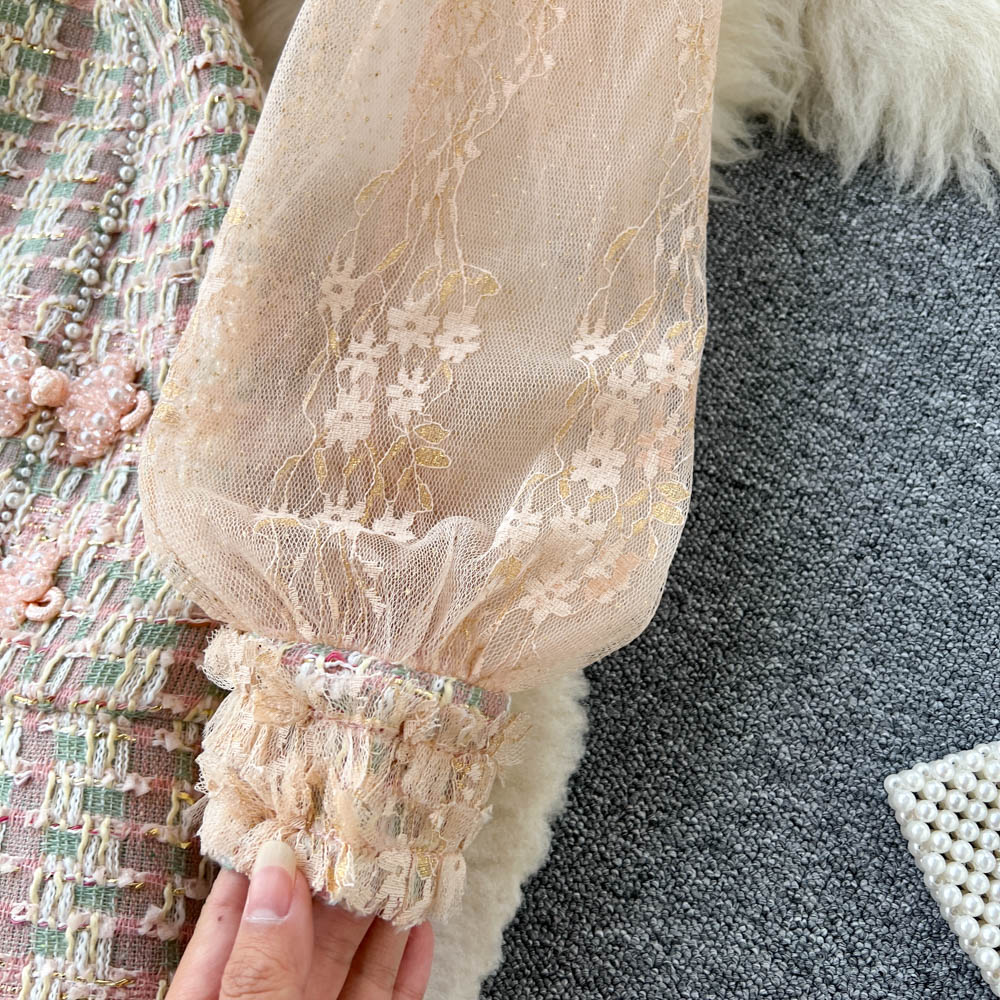 Theresa Jacquard Lace Dress