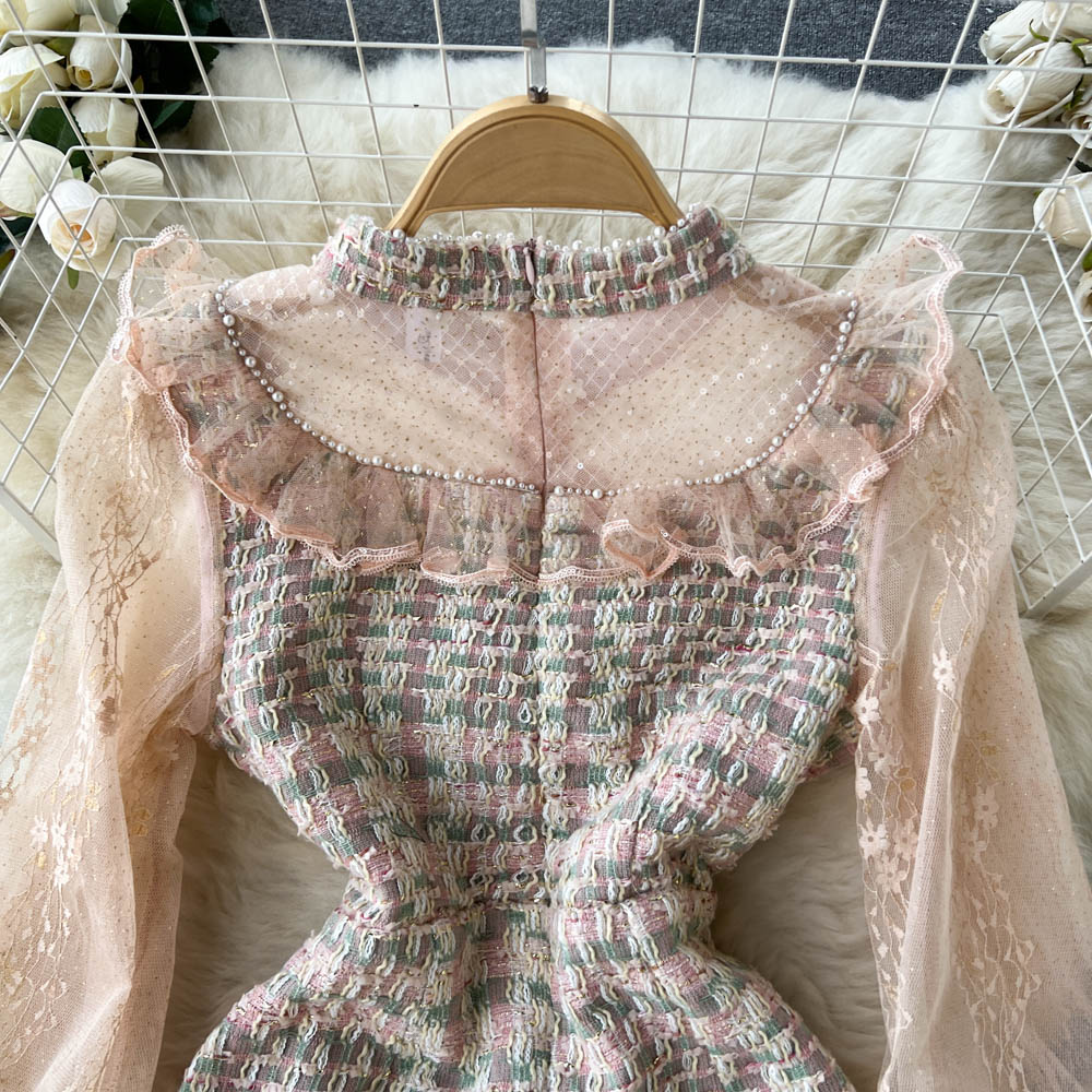 Theresa Jacquard Lace Dress