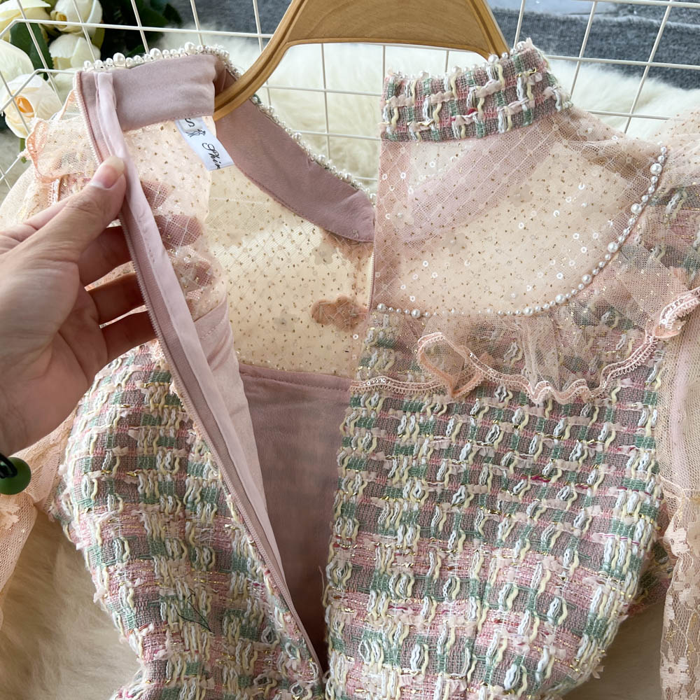 Theresa Jacquard Lace Dress
