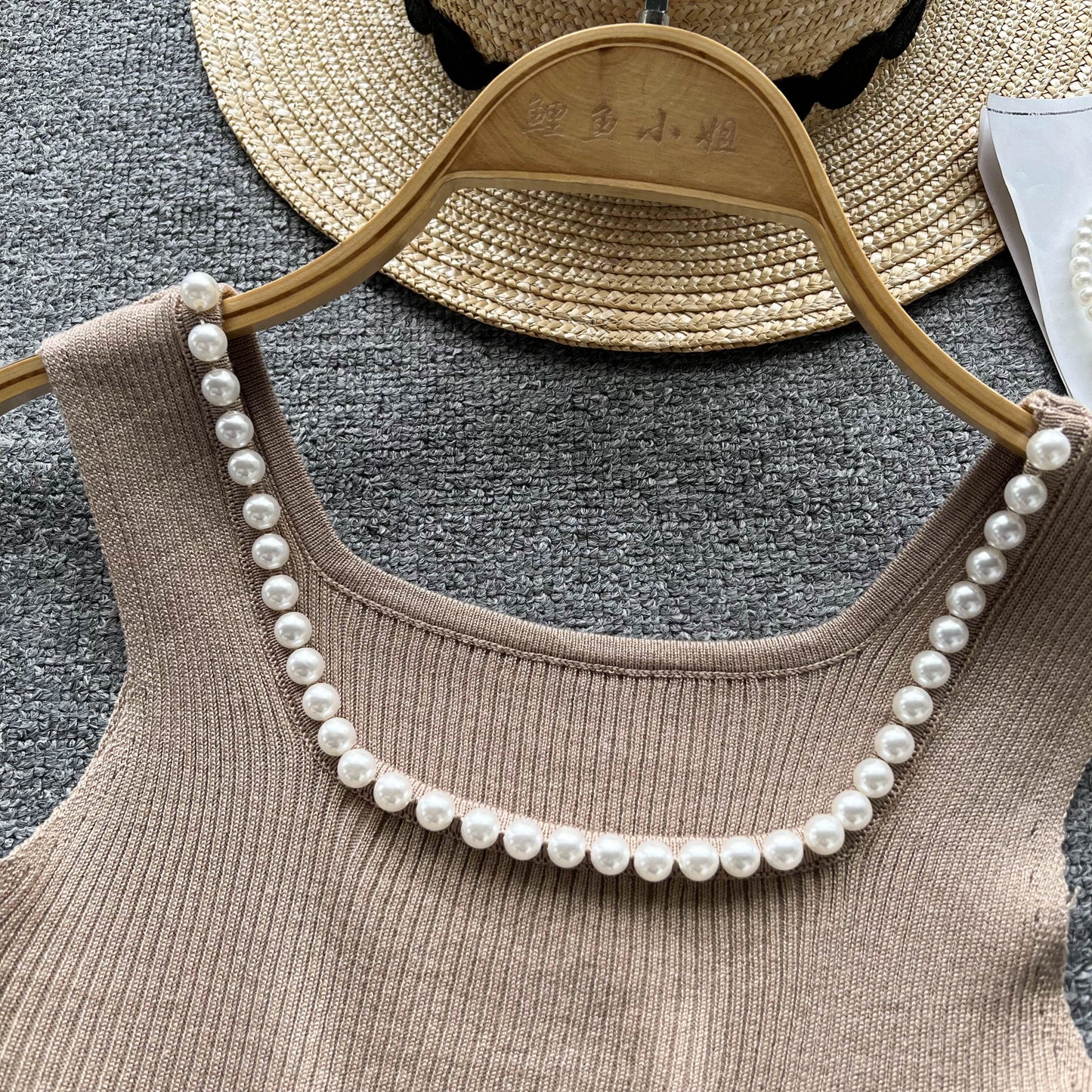 Nikki Bead Detail Knit Top