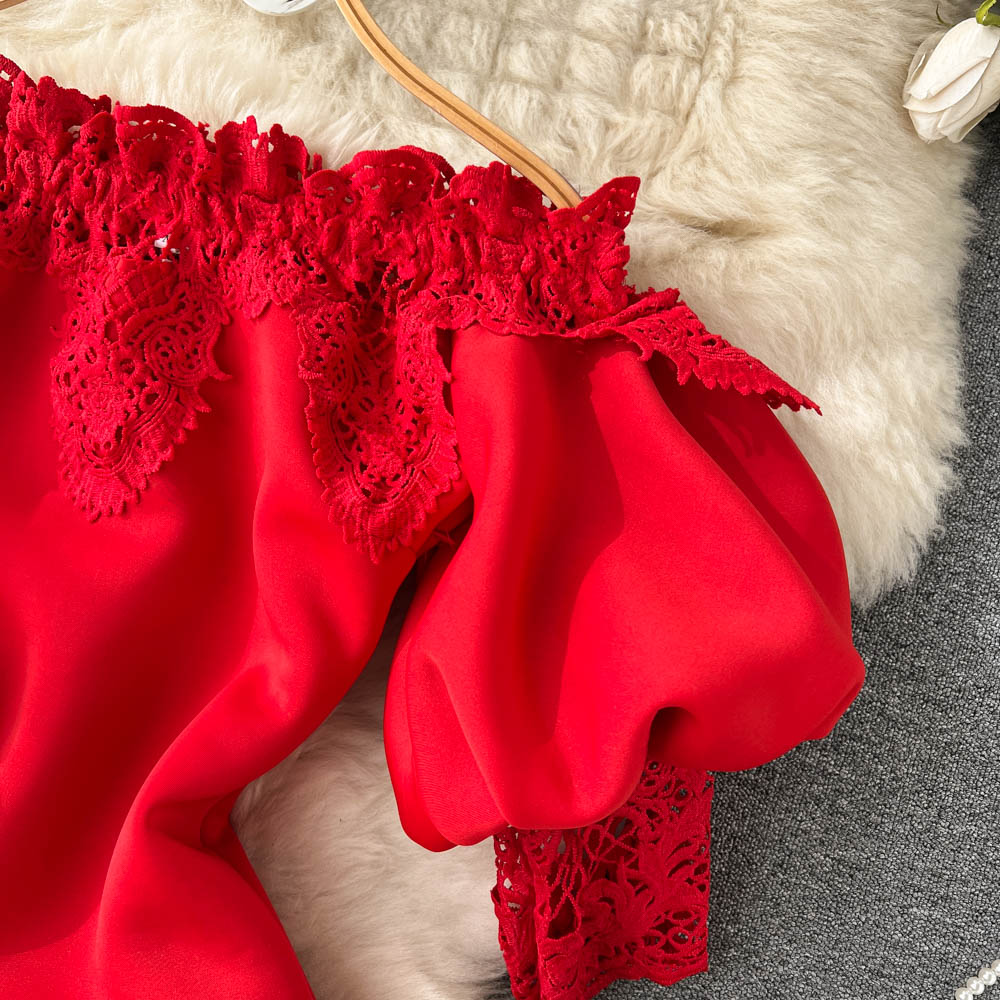 Milana Off-Shoulder Lace Dress