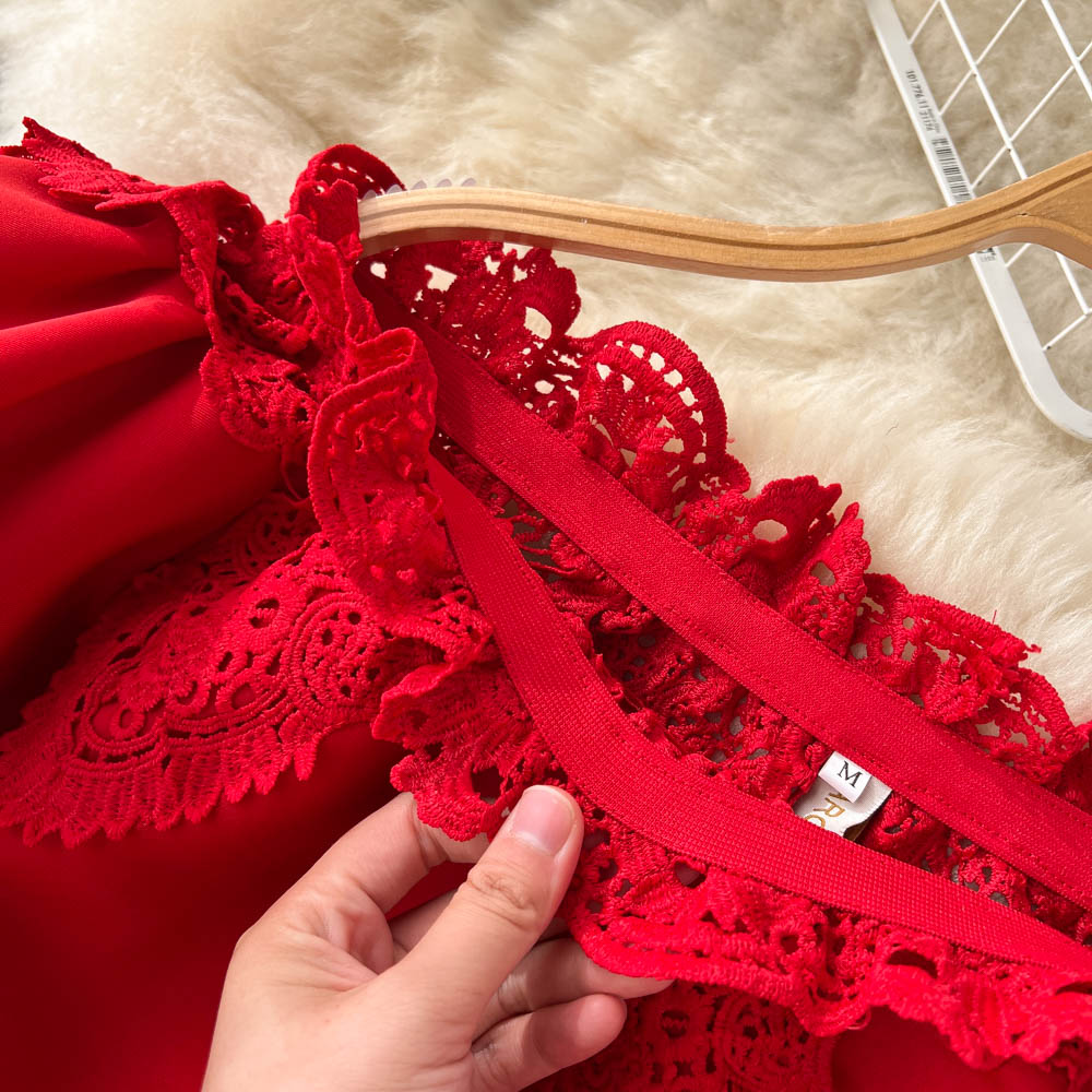 Milana Off-Shoulder Lace Dress