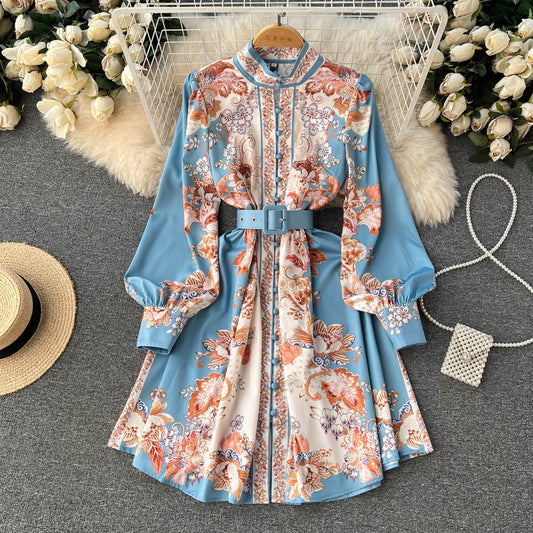 Rachel Lantern Sleeve Dress
